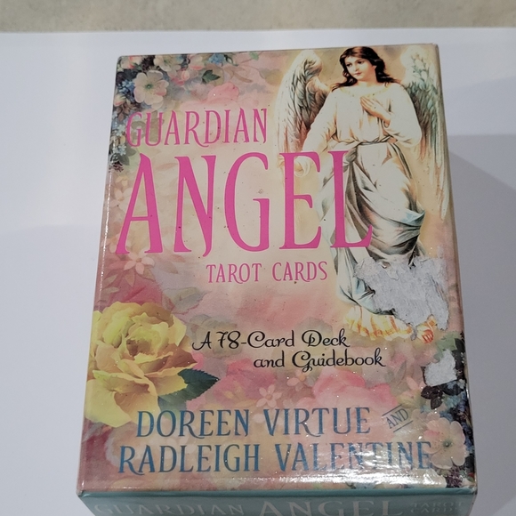 Games Guardian Angel Tarot Cards 78 Card Guidebook Doreen Virtue Radleigh Valentine Poshmark